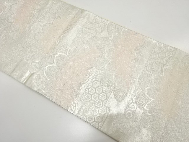 JAPANESE KIMONO / BAMBOO GRASS PATTERN WOVEN KASAMATSU (KASAMATSU) FUK